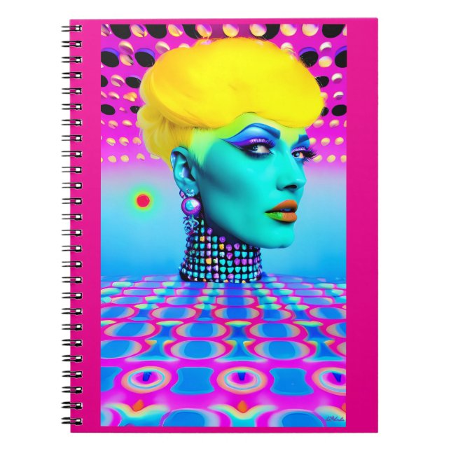 Caderno Espiral Maxine Headroom (Frente)