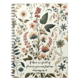 Caderno Espiral Meadow Melody