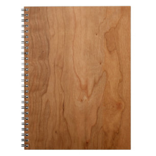 Caderno Espiral MED-Lt Madeira Grão