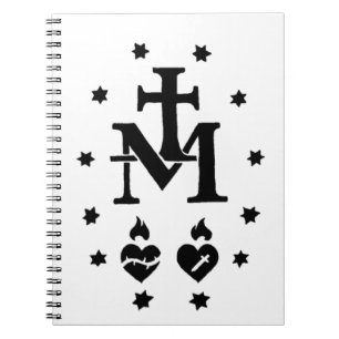 Caderno Espiral Medalha Miraculosa
