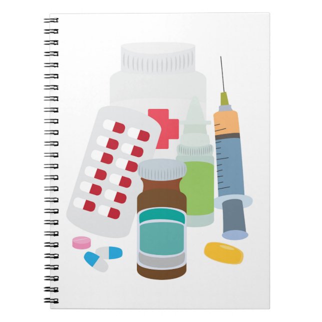 Caderno Espiral Medicamentos (Frente)