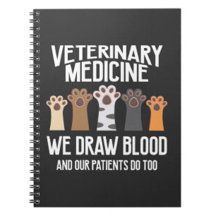 Caderno Espiral Medicina Veterinária Vet Tech Animal Resgate