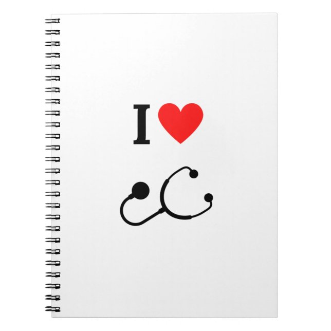 Caderno Espiral Médico e estudante de Medicina  (Frente)