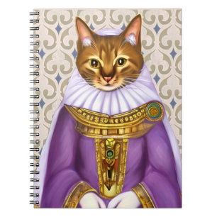 Caderno Espiral Medieval Cat Maiden