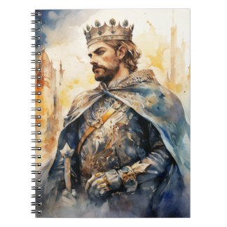 Caderno Espiral Medieval Prince