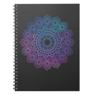 Caderno Espiral Meditação de Chakra para a cicatrização espiritual