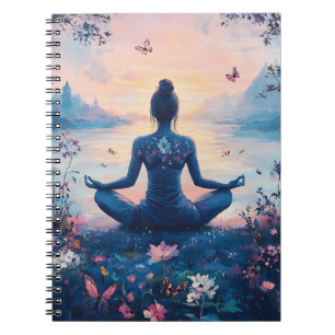 Caderno Espiral Meditação Serena ao Nascer do Sol (2)