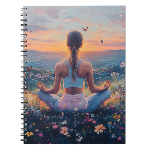 Caderno Espiral Meditação Serena ao Nascer do Sol (4)
