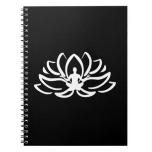 Caderno Espiral Meditação Yoga Lotus