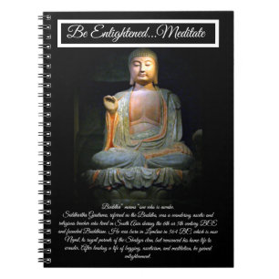 Caderno Espiral Meditar Ser Iluminado