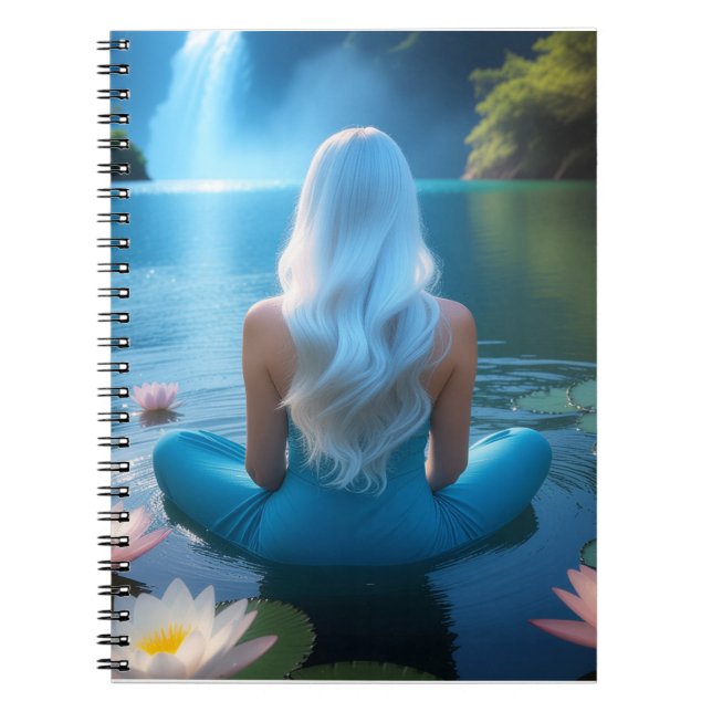 CADERNO ESPIRAL MEDITATION - YOGA - WELLNESS - CARPE DIEM (Frente)