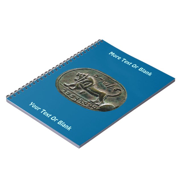 Caderno Espiral Megiddo Seal (Left Side)