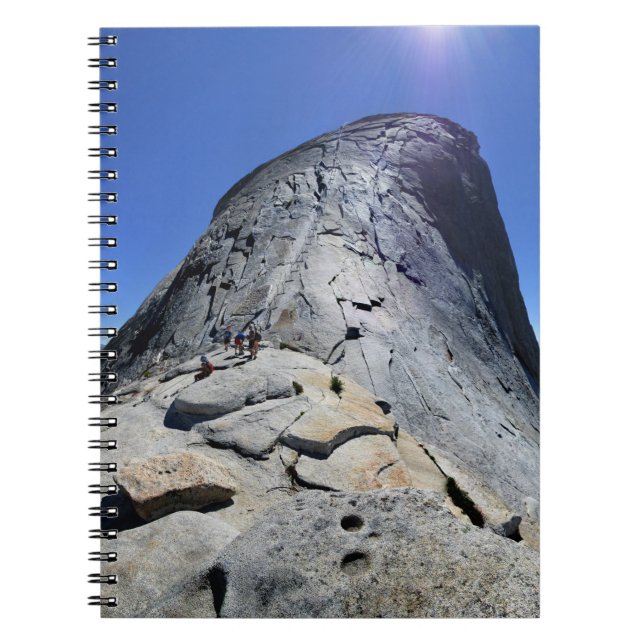 Caderno Espiral Meia centelha da Base dos Cabos - Yosemite (Frente)