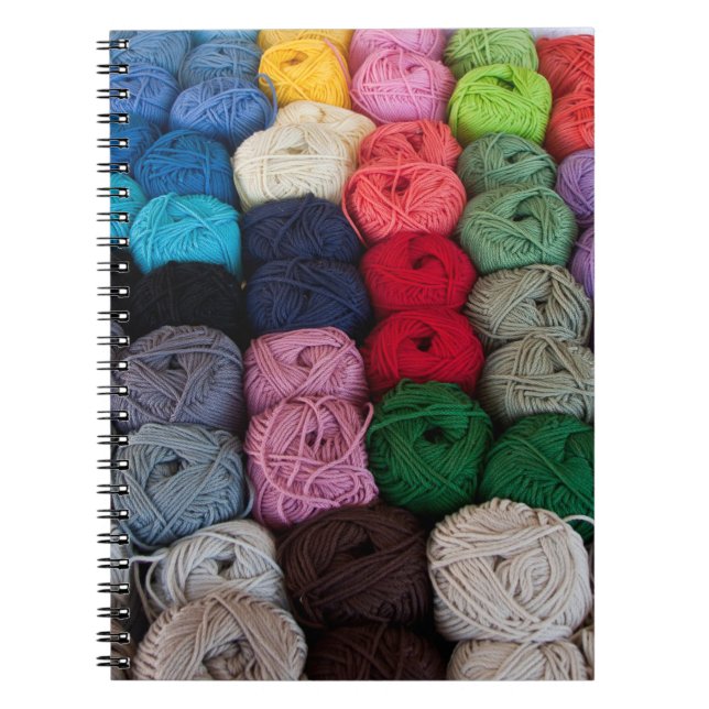 Caderno Espiral Meias de fios (Frente)