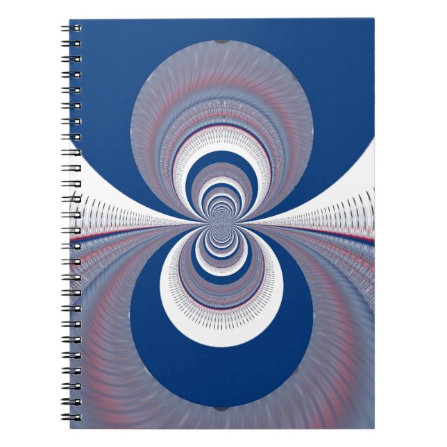 Caderno Espiral Meio Azul (Frente)