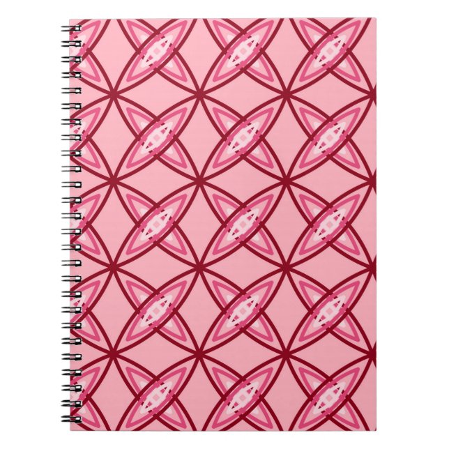 Caderno Espiral Meio século atômico moderno - Rosa Balé (Frente)