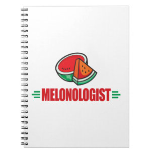 Caderno Espiral Melancia Engraçada