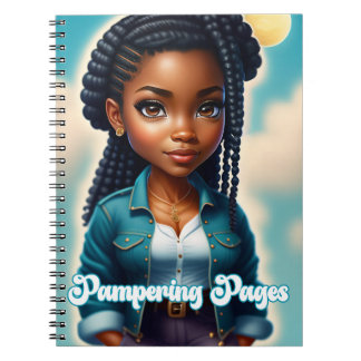 CADERNO ESPIRAL MELANIN INSPIROU O NOTEBOOK ESPIRAL DE 80 PÁGINAS