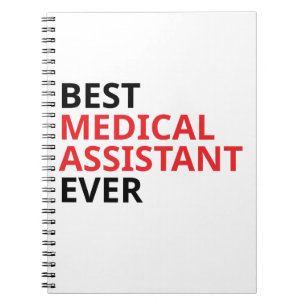 Caderno Espiral Melhor Assistente Médico Nunca