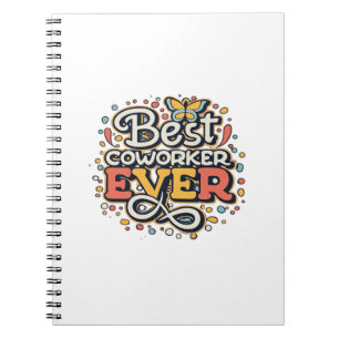 Caderno Espiral Melhor Colega De Trabalho, Colega Gift, Melhor Col