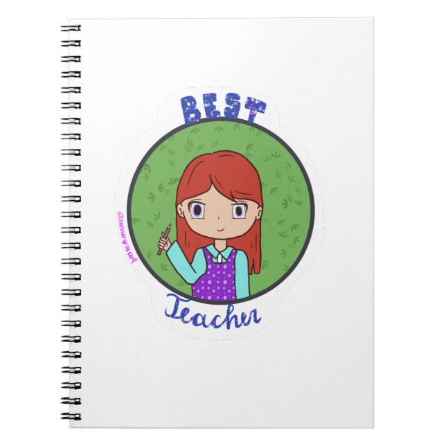 Caderno Espiral Melhor Desenho de Portas de Penhor (Frente)