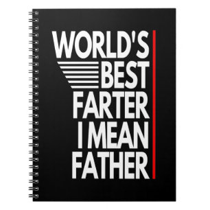CADERNO ESPIRAL MELHOR FAZENDEIRO DO MUNDO, QUERO DIZER PAI