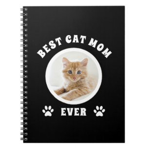 Caderno Espiral Melhor Foto Personalizada Da Cat Mãe De Todos Os D