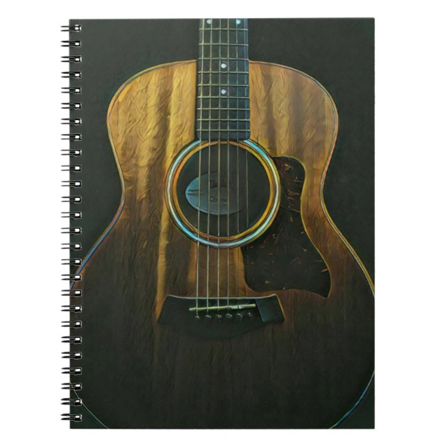 Caderno Espiral Melhor guitarrista de sempre (Frente)