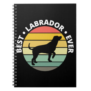 Caderno Espiral Melhor Lab Labrador Inglês