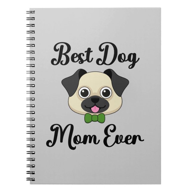 Caderno Espiral Melhor Mãe De Cachorro (Frente)
