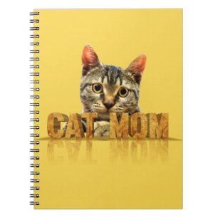 Caderno Espiral Melhor Mãe De Gato   presentes para gatos-mãe   mã