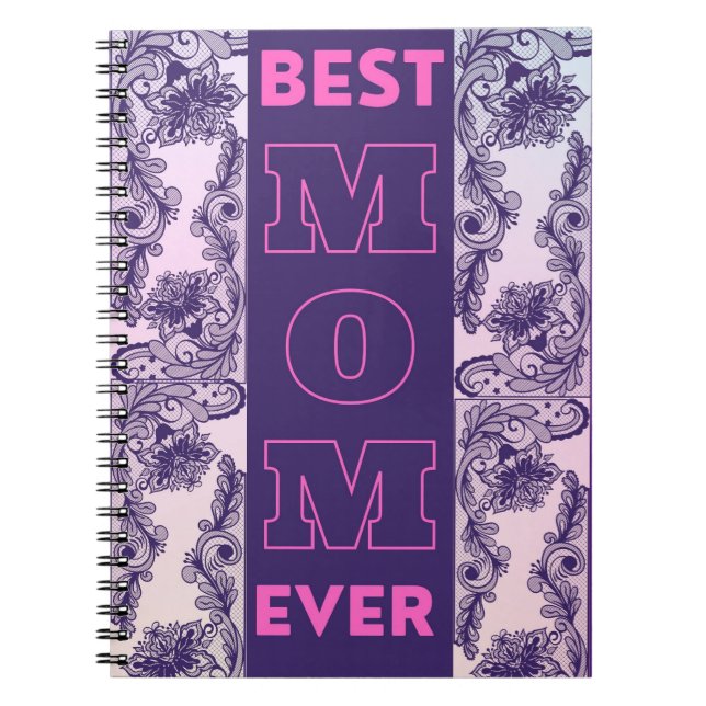 Caderno Espiral melhor mãe de sempre (Frente)