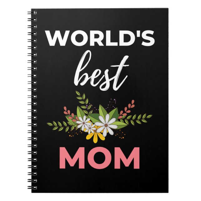 Caderno Espiral Melhor Mãe do Mundo (Frente)