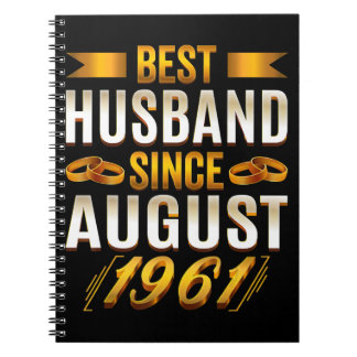 Caderno Espiral Melhor Marido Engraçado 59 anos Pais