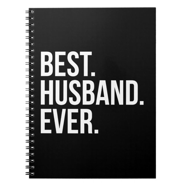 Caderno Espiral Melhor Marido Nunca (Frente)