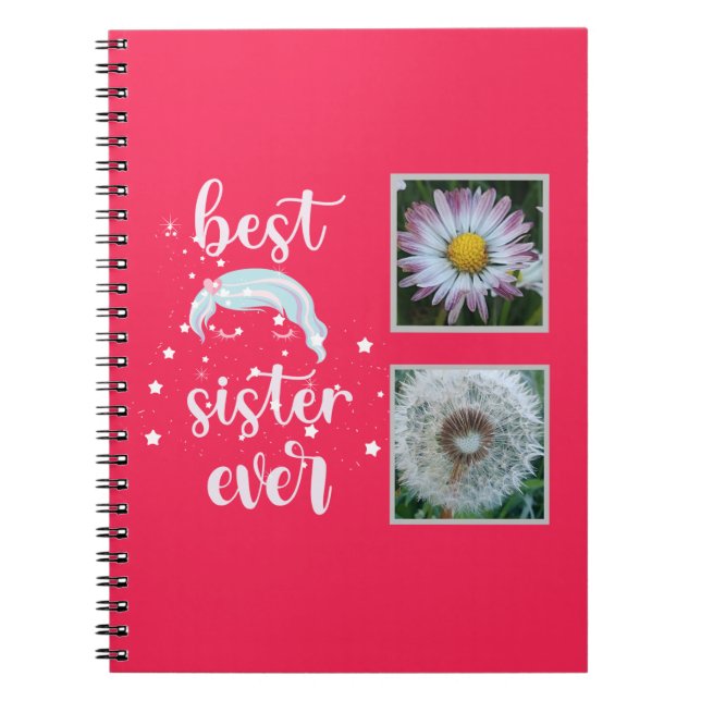 Caderno Espiral Melhor Modelo de Foto Sister (Frente)
