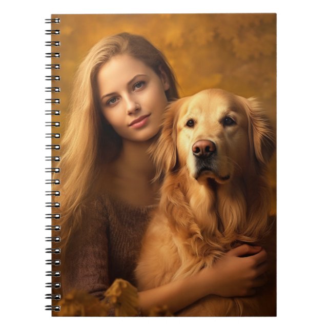 Caderno Espiral Melhor ouro Cachorro Que Já Chegou (Frente)