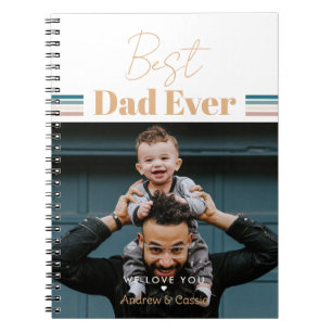 Caderno Espiral Melhor pai do mundo Nós te amamos