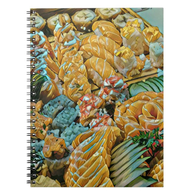 Caderno Espiral Melhor presente para amante Sushi (Frente)