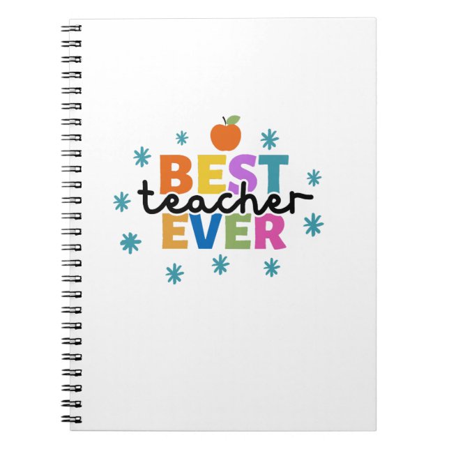 CADERNO ESPIRAL MELHOR PROFESSOR DE TODOS OS TEMPOS (Frente)