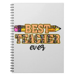 Caderno Espiral Melhor Professora Do Mundo