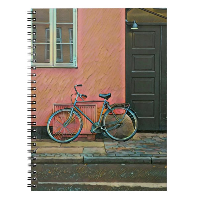 Caderno Espiral Melhores presentes ciclistas (Frente)