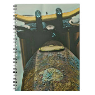 Caderno Espiral Melhores presentes de motocicleta
