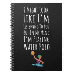 Caderno Espiral Melhores Presentes Para Jogadores De Polo Aquático