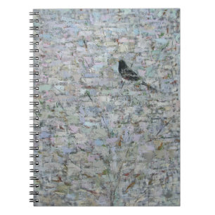 Caderno Espiral Melro na árvore 2012