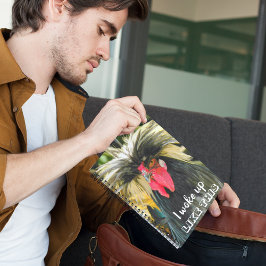 Caderno Espiral Memória Fotográfica Engraçado Engraçado