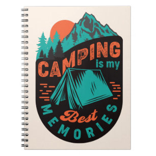 Caderno Espiral Memórias de acampamento