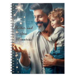 Caderno Espiral Memórias de Pai e Filho (para um Pai que pode faze