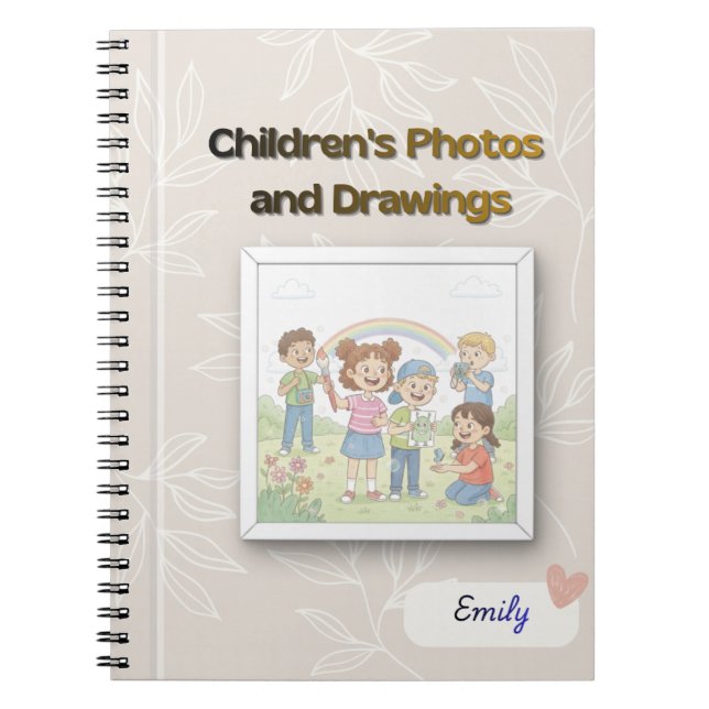 Caderno Espiral Memories & Creations Journal (Frente)