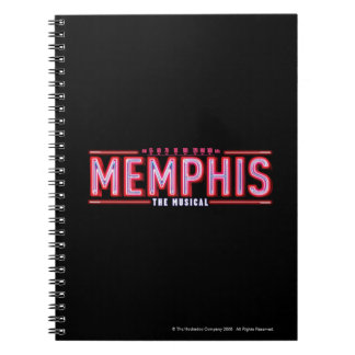 Caderno Espiral MEMPHIS - o logotipo musical